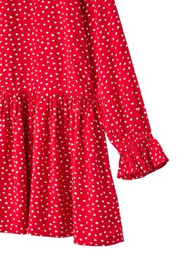 Robe Pepe Jeans Caty Rouge pour Fille