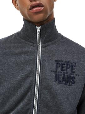 Sweat Pepe Jeans Tristam Bleu pour Homme