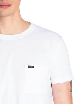 T-Shirt Lee Ulitmate Pocket Blanc Homme 