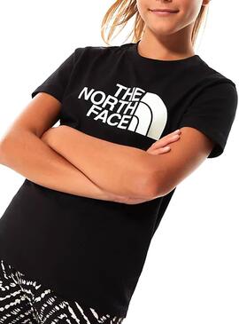 T-Shirt The North  Face Easy Noire Garçon et Fille