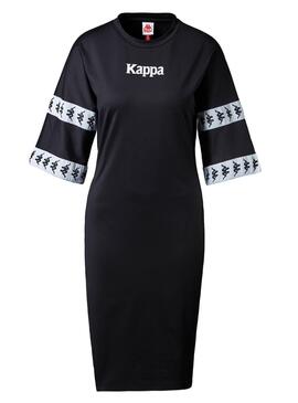Robe Kappa Daonia Noire pour Femme