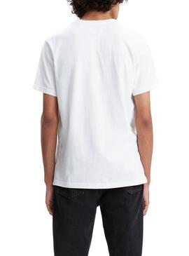 T-Shirt Levis Relaxed Baby Tab Blanc Homme