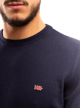 Pull Klout Box Bleu Marin pour Homme