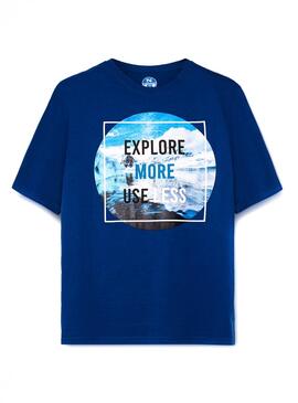 T-Shirt North Sails Graphic Ocean Bleu Homme