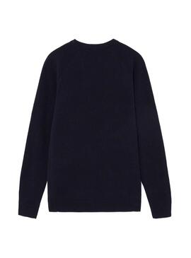 Pull Hackett GBK Badge Marin pour Homme