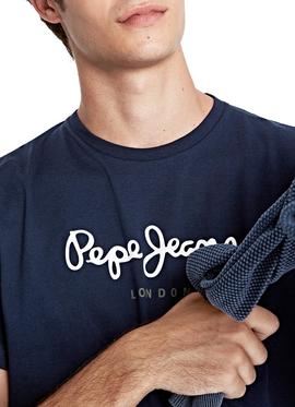 T- Shirt Pepe Jeans Eggo Bleu