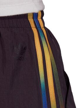 Short Adidas Rainbow Noir pour Femme