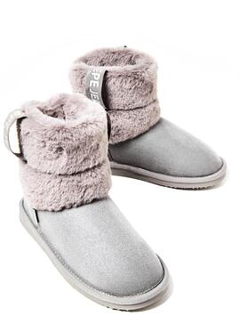 Botines Pepe Jeans Ange Gris pour Fille