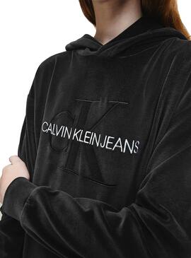 Robe Calvin Klein Tercifourrure Noire pour Fille