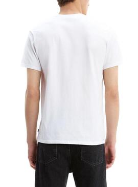 T-Shirt Levis Setin 501 Blanc Homme