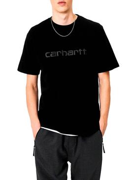 T-Shirt Carhartt Script Noire pour Homme