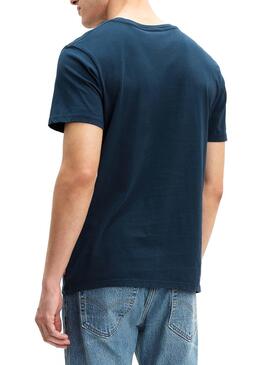 T-Shirt Levis Graphic Bleu Multi Homme