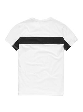 T-Shirt G-Star Graphic 80 Blanc Homme