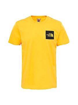 T-Shirt The Noth Face Orange Homme 