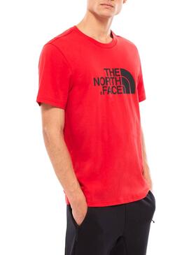T-Shirt The North Face T-shirt Easy Rouge Homme