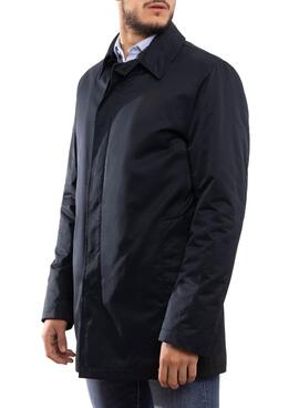 Trench-coat Klout Bleu marine pour Homme