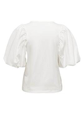 Top Only Vera Life Blanc pour Femme