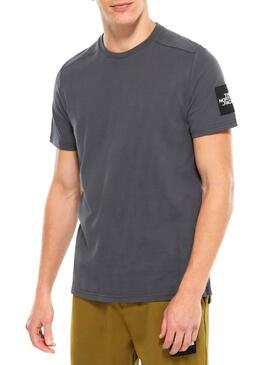 T-Shirt The North Face Fine 2 Tee Gris Hommes
