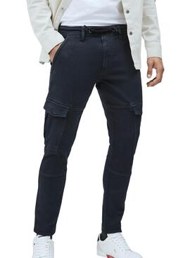 Pantalon Pepe Jeans Jared Bleu pour Homme