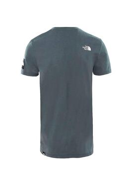 T-Shirt The North Face Fine 2 Tee Gris Hommes