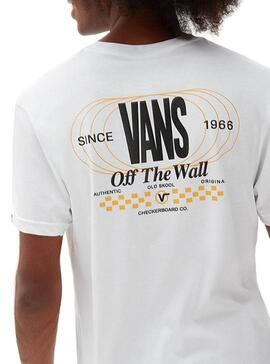 T-Shirt Vans Frequency Blanc pour Homme