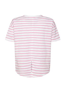 T-Shirt Pepe Jeans Nieves Rose pour Fille