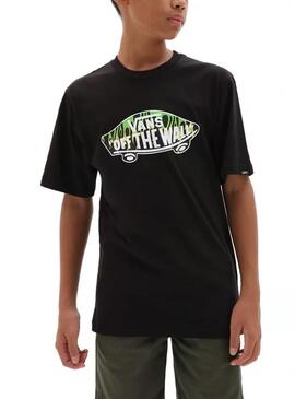 T-Shirt Vans OTW Logo Fill Noire pour Garçon