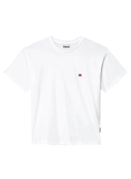 T-Shirt Napapijri Salis C SS Blanc pour Homme