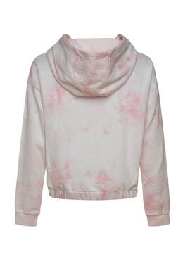 Sweat Pepe Jeans Silvie Blanc pour Fille