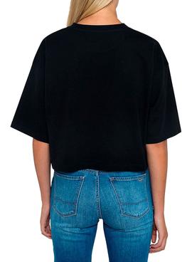 T-Shirt Pepe Jeans Miriam Noir pour Femme