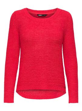 Pull Only Geena XO Rouge pour Femme