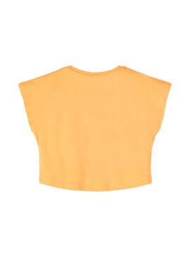 T-Shirt Name It Orange Vilma pour Fille