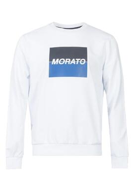 Sweat Antony Morato Logo Print Blanc Homme