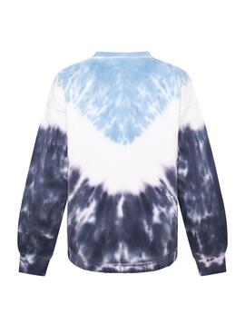 Sweat Pepe Jeans Tracy Bleu pour Fille