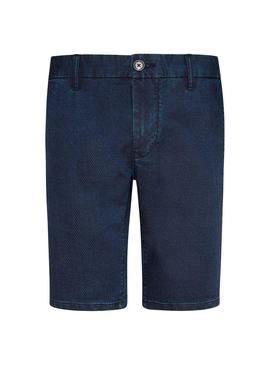 Bermuda Pepe Jeans James Short Bleu marine pour Homme
