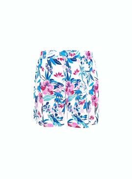 Short Pepe Jeans Gia Blanc pour Fille