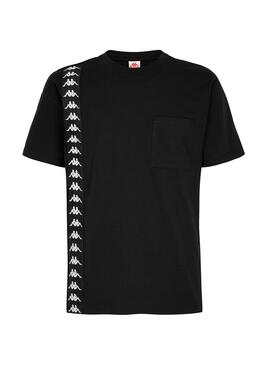 T-Shirt Kappa Ecop Noire pour Homme