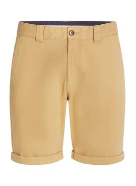 Bermuda Tommy Jeans Scanton Chino brun Homme