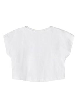 T-Shirt Name It Vilma Blanc pour Fille