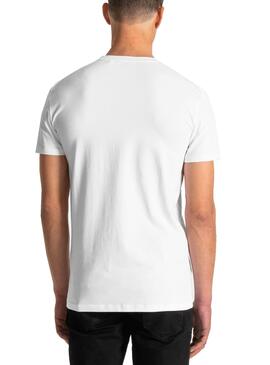 T-Shirt Antony Morato Stretch Blanc pour Homme