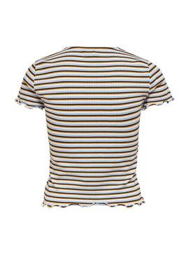 T-Shirt Only Emma Stripe Blanc pour Femme