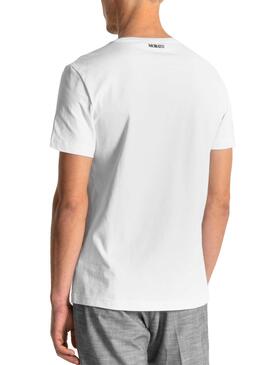 T-Shirt Antony Morato Reflective Blanc Homme
