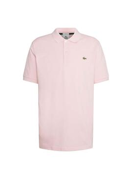Polo Lacoste Standard Fit Rosa Claro Homme Femme